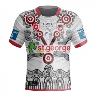 Maillot St George Illawarra Dragons Rugby 2024 Indigene