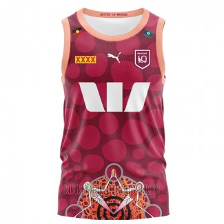 Debardeur Queensland Maroons Rugby 2024 Indigene